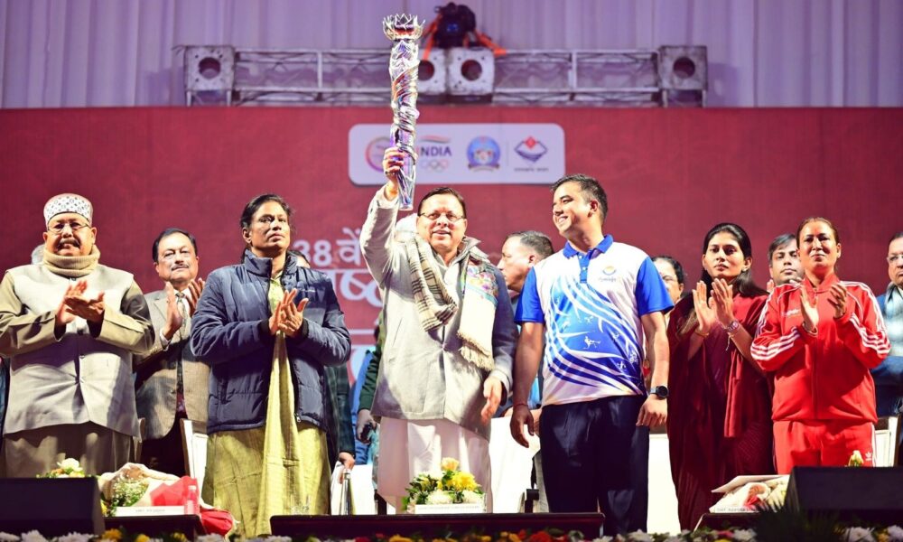 38वें राष्ट्रीय खेलों के आयोजन के लिए माहौल तैयार, 26 दिसंबर कोे हल्द्वानी से शुरू होने जा रही है मशाल रैली।