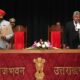 राज्यपाल गुरमीत सिंह ने उत्तराखण्ड उच्च न्यायालय के नवनियुक्त मुख्य न्यायाधीश को दिलाई शपथ।