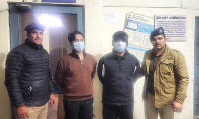 देहरादून पुलिस ने मसूरी के सुआखोली स्थित पेट्रोल पंप पर मारपीट करने वाले दो आरोपियों को किया गिरफ्तार।