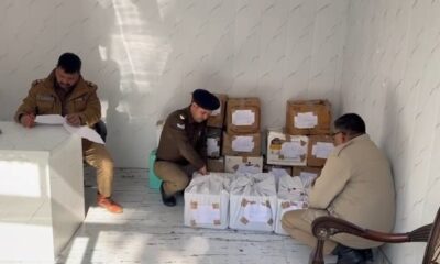आगामी नगर निकाय चुनाव के दृष्टिगत दून पुलिस की बड़ी कार्यवाही, भारी मात्रा में विदेशी और इम्पोर्टेड शराब का जखीरा किया बरामद।
