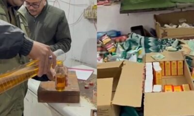 शाहपुर में आबकारी विभाग की बड़ी कार्रवाई, मिलावटी शराब का गोरखधंधा पकड़ा।