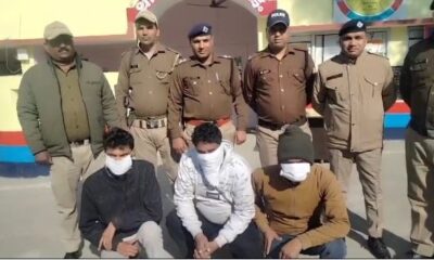 कैनेडियन कंपनी में हुई चोरी का पुलिस ने किया खुलासा, तीन आरोपियों की गिरफ्तारी कर लाखों का माल किया बरामद।