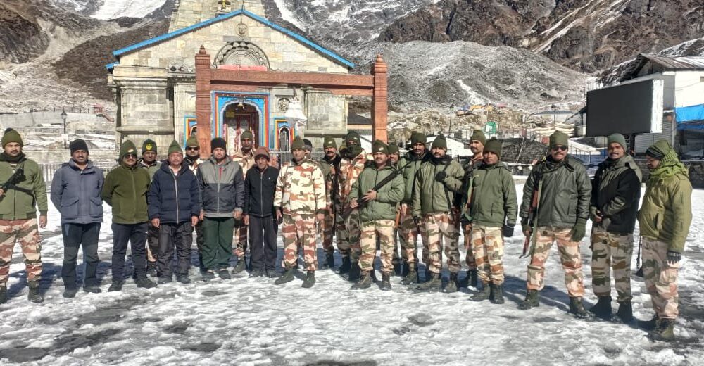 शीतकाल में ITBP के जवान करेंगे बद्रीनाथ-केदारनाथ धाम की सुरक्षा, दोनों धामों में तैनात हुई एक-एक प्लाटून।