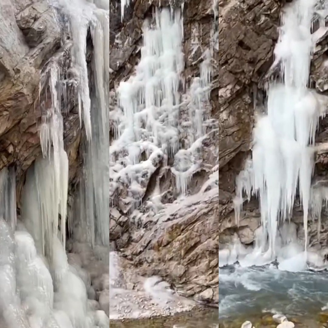उत्तराखंड में कड़ाके की ठंड, नीती घाटी में जमने लगे नदियां, नाले और झरने… उत्तराखंड में कड़ाके की ठंड, नीती घाटी में जमने लगे नदियां, नाले और झरने…