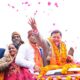 चंपावत में मुख्यमंत्री पुष्कर सिंह धामी का रोड शो, निकाय चुनाव में भाजपा प्रत्याशी के लिए मांगा समर्थन….