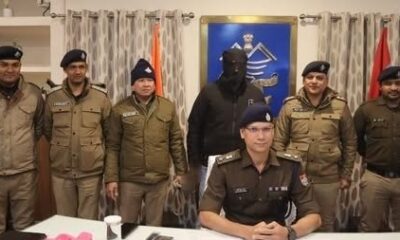 5 रुपये के शातिर बदमाश को 5 पुलिस कर्मियों ने 5 बजे गिरफ्तार कर 5 बजे भेजा हवालात।