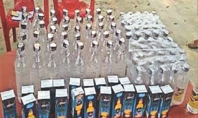 आबकारी विभाग ने कांच के पव्वों पर लगाया प्रतिबंध, कांच की बोतलों की जगह टेट्रापैक में बेची जाएगी शराब।
