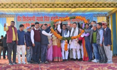 मुख्यमंत्री पुष्कर सिंह धामी ने किया 5 दिवसीय वीर शिरोमणि माधो सिंह भंडारी राजकीय औद्योगिक कृषि विकास मेले का शुभारम्भ।