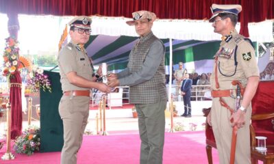 उत्तराखण्ड कैडर के आईपीएस अधिकारी एवं वर्तमान में IG ITBP संजय गुंज्याल असाधारण और विशेष सेवा के लिए राष्ट्रपति पुलिस पदक से सम्मानित।