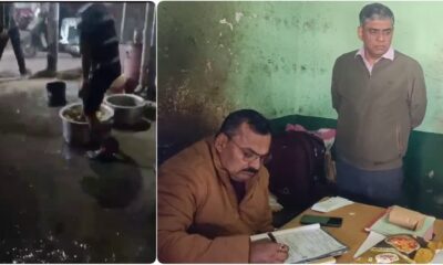 हल्द्वानी में समोसे की दुकान में आलू को पैर से धोने का वीडियो वायरल, खाद्य सुरक्षा विभाग ने की कार्रवाई।