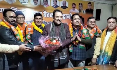 निकाय चुनाव के बीच कांग्रेस को लगा बड़ा झटका, इंदिरा हृदयेश के करीबी सौरभ भट्ट ने थामा भाजपा का दामन…