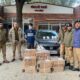 हरिद्वार पुलिस ने नगर निकाय चुनाव के मद्देनजर शराब की बड़ी खेप पकड़ी, आरोपी गिरफ्तार।