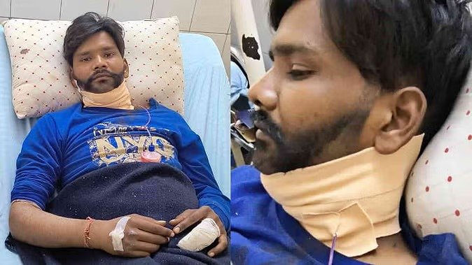 चीनी मांझे से लगातार बढ़ रहे हादसे, मांझे की चपेट में आने युवक की गर्दन पर लगे 42 टांके… चीनी मांझे से लगातार बढ़ रहे हादसे, मांझे की चपेट में आने युवक की गर्दन पर लगे 42 टांके…
