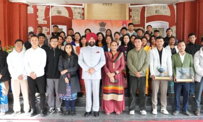 राजभवन में मनाया गया मेघालय, मणिपुर और त्रिपुरा का स्थापना दिवस, राज्यपाल गुरमीत सिंह ने दी शुभकामनाएं।