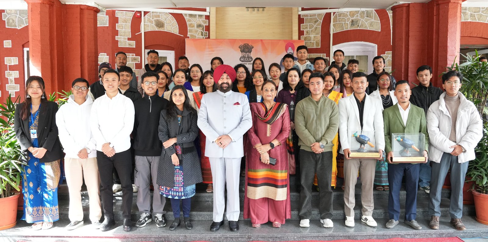 राजभवन में मनाया गया मेघालय, मणिपुर और त्रिपुरा का स्थापना दिवस, राज्यपाल गुरमीत सिंह ने दी शुभकामनाएं। राजभवन में मनाया गया मेघालय, मणिपुर और त्रिपुरा का स्थापना दिवस, राज्यपाल गुरमीत सिंह ने दी शुभकामनाएं।