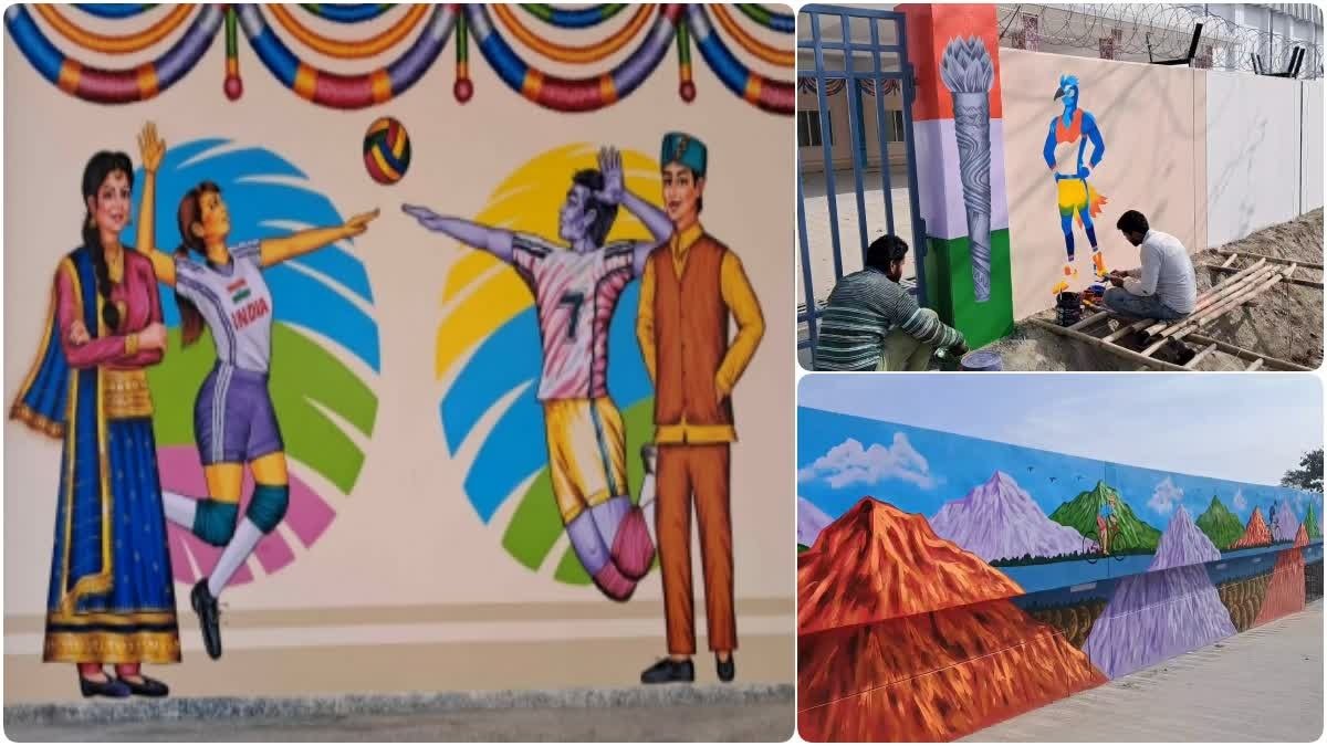 38वें राष्ट्रीय खेलों की मेज़बानी के लिए तैयार उत्तराखंड, दीवारों पर दिखाई देगी उत्तराखंड की संस्कृति और खेलों की झलक… 38वें राष्ट्रीय खेलों की मेज़बानी के लिए तैयार उत्तराखंड, दीवारों पर दिखाई देगी उत्तराखंड की संस्कृति और खेलों की झलक…