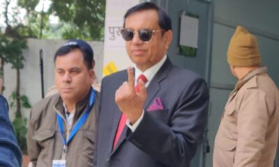 राज्य निर्वाचन आयुक्त सुशील कुमार ने किया मतदान, लोगों से की मतदान की अपील…