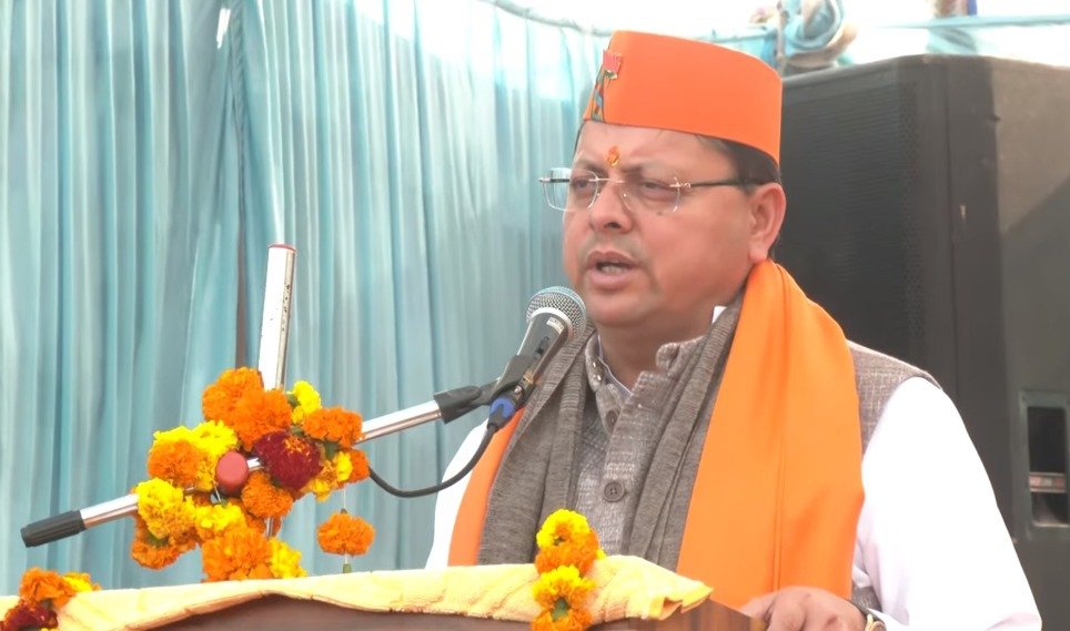 यूसीसी लागू होने के बाद सीएम धामी की पहली चुनावी जनसभा, भारी संख्या में पहुंचे लोग…
