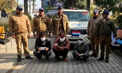 विकासनगर में नशा तस्करी का बड़ा भंडाफोड़, 47 ग्राम स्मैक और 118 ग्राम चरस के साथ 3 तस्कर गिरफ्तार।