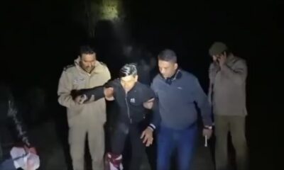 हरिद्वार पुलिस और गौतस्कर बदमाश के बीच मुठभेड़, जवाबी फायरिंग से बदमाश घायल।