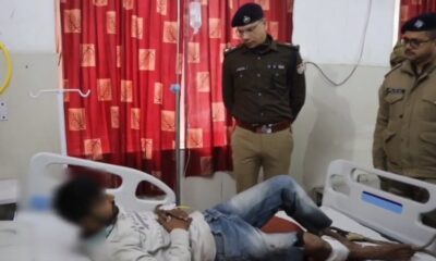शहर के बीचों-बीच मोदी मैदान के पास पुलिस और बदमाश के बीच मुठभेड़, आरोपी के पैर में लगी गोली, गिरफ्तार…