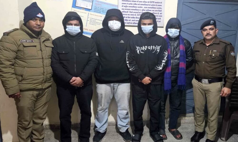मसूरी सुवाखोली पेट्रोल पंप हुई मारपीट के 4 और अभियुक्तों को पुलिस ने किया गिरफ्तार….