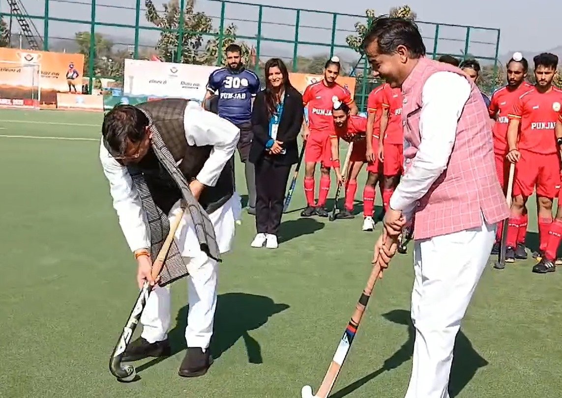 हरिद्वार में हॉकी मैच का अवलोकन , सीएम धामी ने हॉकी खेल खिलाड़ियों को किया प्रेरित…. हरिद्वार में हॉकी मैच का अवलोकन , सीएम धामी ने हॉकी खेल खिलाड़ियों को किया प्रेरित….