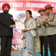 राज्यपाल गुरमीत सिंह ने पूर्व सैनिकों की मेगा रैली में किया प्रतिभाग, वीर नारियों और वीरता पुरस्कार विजेताओं को किया सम्मानित…