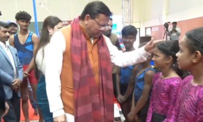 मुख्यमंत्री धामी ने खटीमा में नवनिर्मित स्टेडियम में मलखंभ प्रतियोगिता का किया शुभारंभ , खिलाड़ियों को भी किया सम्मानित…..