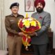 डीजीपी दीपम सेठ ने राज्यपाल लेफ्टिनेंट जनरल गुरमीत सिंह से की शिष्टाचार भेंट , कानून व्यवस्था पर हुई चर्चा….