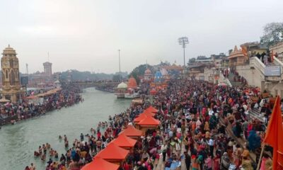 बसंत पंचमी पर हरिद्वार में उमड़ी श्रद्धालुओं की भीड़, गंगा में लगायी आस्था की डुबकी…