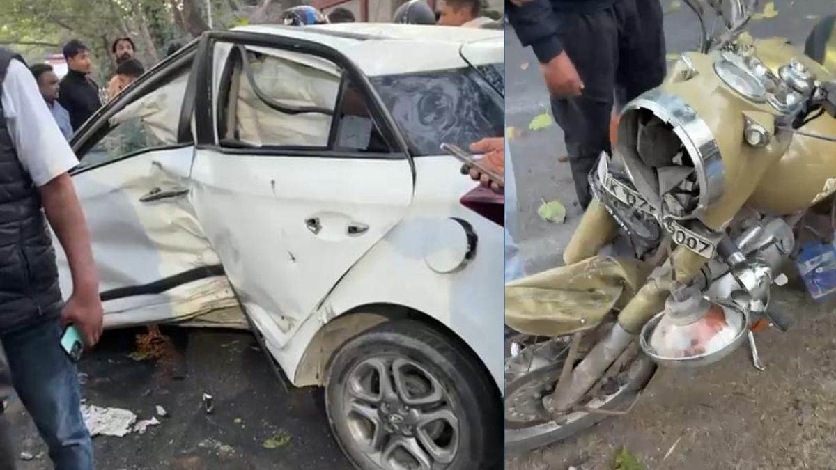 देहरादून में एक और हादसा: तेज रफ्तार कार की टक्कर से बुलेट सवार घायल…. देहरादून में एक और हादसा: तेज रफ्तार कार की टक्कर से बुलेट सवार घायल….