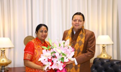 मुख्यमंत्री पुष्कर सिंह धामी ने नई दिल्ली में नवनिर्वाचित मुख्यमंत्री रेखा गुप्ता से की मुलाकात, उज्जवल कार्यकाल की दी शुभकामनाएं…