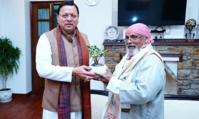 मुख्यमंत्री पुष्कर सिंह धामी से मिले पर्यावरणविद् डॉ. अनिल जोशी ने की मुलाकात, पर्यावरण संरक्षण के मुद्दों पर हुई चर्चा…