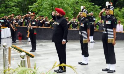 पुलवामा हमले के शहीदों को राज्यपाल गुरमीत सिंह ने अर्पित की श्रद्धांजलि, शौर्य को सराहा…