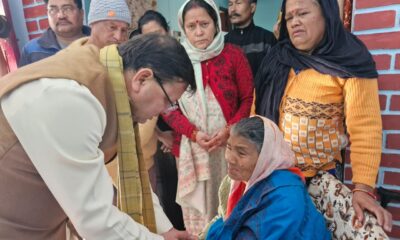 स्व. मंजुल मांजिला को मुख्यमंत्री धामी ने दी श्रद्धांजलि , परिवार को हर संभव मदद का दिया आश्वासन…..