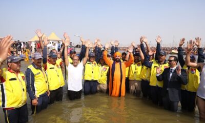 राज्यपाल गुरमीत सिंह ने महाकुंभ में त्रिवेणी संगम पर लगाई आस्था की डुबकी, प्रदेशवासियों की सुख-समृद्धि और खुशहाली के लिए की प्रार्थना…