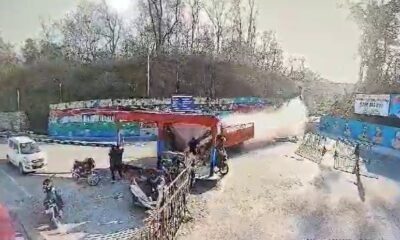 ऋषिकेश हादसा: पुलिस पिकेट से टकराई बेकाबू ट्रैक्टर ट्रॉली, सीसीटीवी में कैद हुआ खौफनाक हादसा…