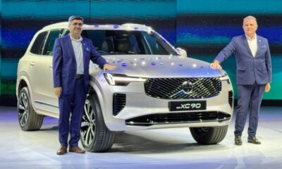 Volvo XC90 फेसलिफ्ट भारत में लॉन्च , डिजाइन और तकनीकी अपग्रेड्स से भरी है नई एसयूवी….