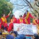 कांग्रेस महिला कार्यकर्ताओं ने किया विरोध प्रदर्शन , महिला सुरक्षा और रोजगार को लेकर उठाए सवाल…..