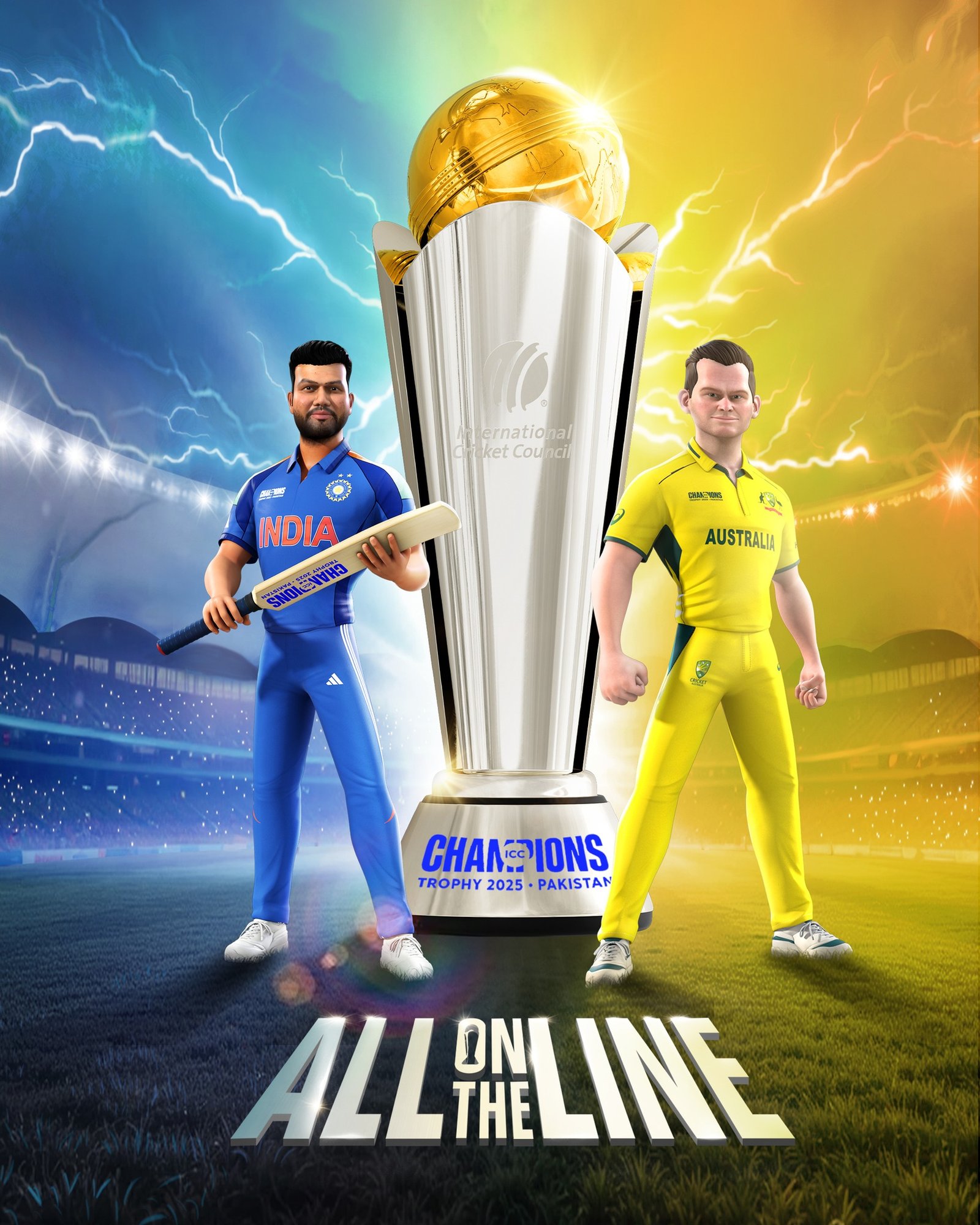 ICC CHAMPIONS TROPHY : भारत और ऑस्ट्रेलिया के बीच पहला सेमीफाइनल मुकाबला आज , फैन्स कप होगी कड़ी टक्कर…. ICC CHAMPIONS TROPHY : भारत और ऑस्ट्रेलिया के बीच पहला सेमीफाइनल मुकाबला आज , फैन्स कप होगी कड़ी टक्कर….