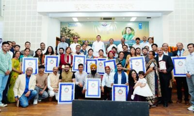 सीएम आवास में आयोजित हुआ एस.डी.जी अचीवर्स अवॉर्ड समारोह , सीएम धामी ने अचीवर्स को दिया गौरवमयी सम्मान…..