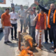 हल्द्वानी में पहाड़ी आर्मी ने पुतला फूंका किया प्रदर्शन , बिहार महोत्सव रद्द करने की उठाई मांग….