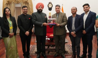 भारतीय दूरसंचार सेवा के प्रशिक्षु अधिकारियों ने राज्यपाल से की मुलाकात , स्मार्ट सिटी परियोजना पर की चर्चा……