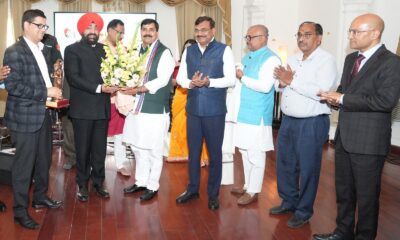 राजभवन में बिहार राज्य स्थापना दिवस मनाया गया, राज्यपाल गुरमीत सिंह ने दी बधाई।