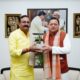 सीएम धामी ने भाजपा किसान मोर्चा के राष्ट्रीय अध्यक्ष राजकुमार चाहर से की भेंट, संगठन और किसान कल्याण पर हुई चर्चा…..