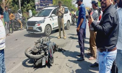 रामनगर में भीषण सड़क हादसा , बस की टक्कर से युवक की मौत , मां गंभीर रूप से घायल….