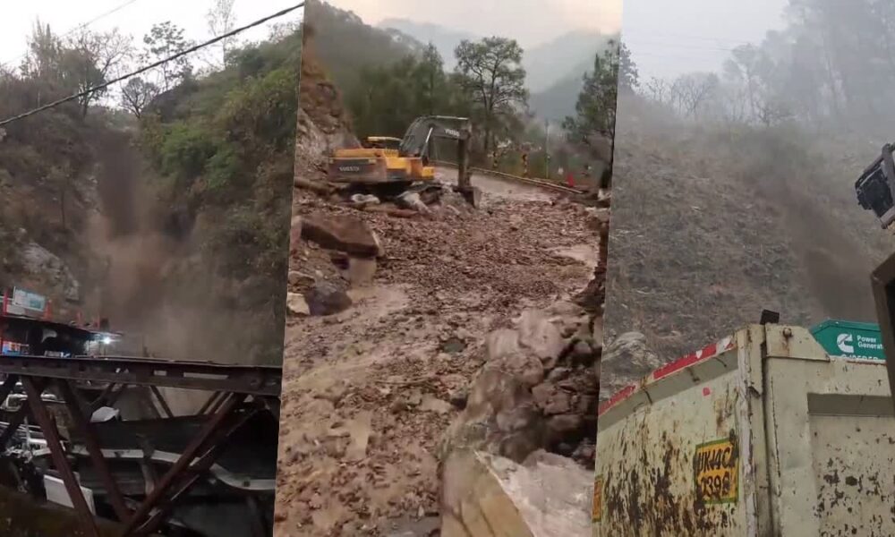 नंदप्रयाग में फटा बादल , मची अफरा तफरी , देखे वीडियो….