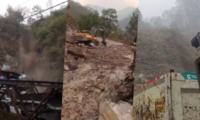 नंदप्रयाग में फटा बादल , मची अफरा तफरी , देखे वीडियो….