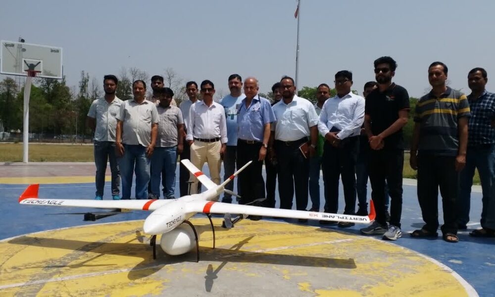 मेडिकल कॉलेज हल्द्वानी से कोटाबाग तक ड्रोन से पहुंची दवाएं और ब्लड..